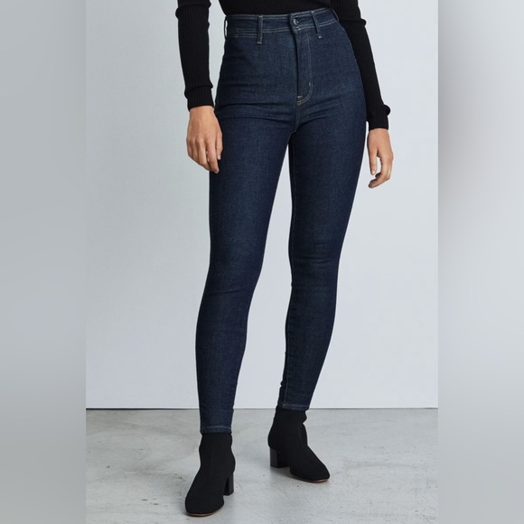 NEW! Everlane The Way High Skinny Jean Dark Indigo SZ 27 Regular - Picture 14 of 14